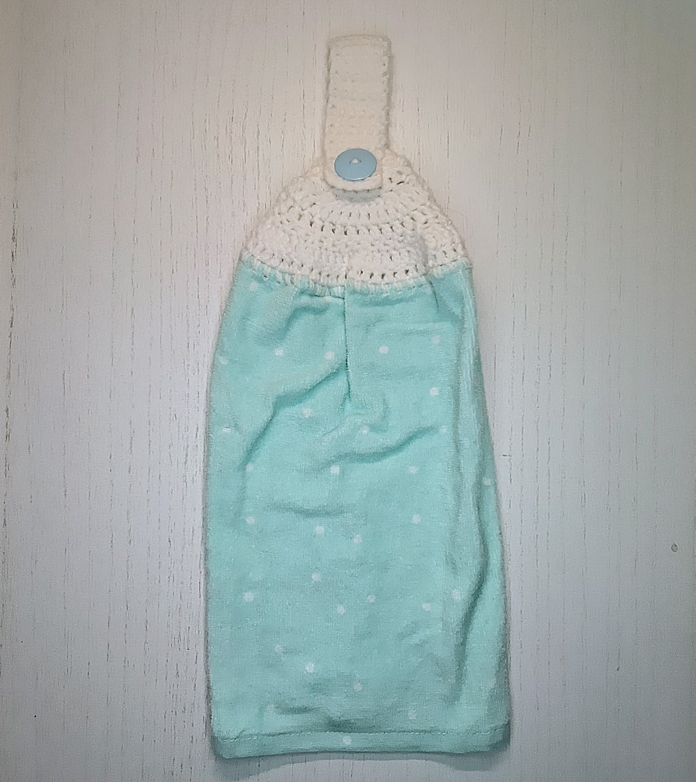 Crochet Top Penguin Kitchen Towel Set