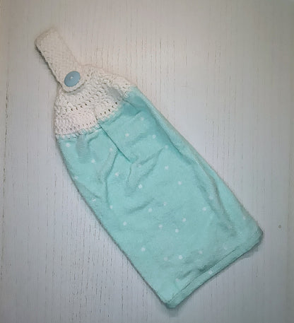 Crochet Top Penguin Kitchen Towel Set